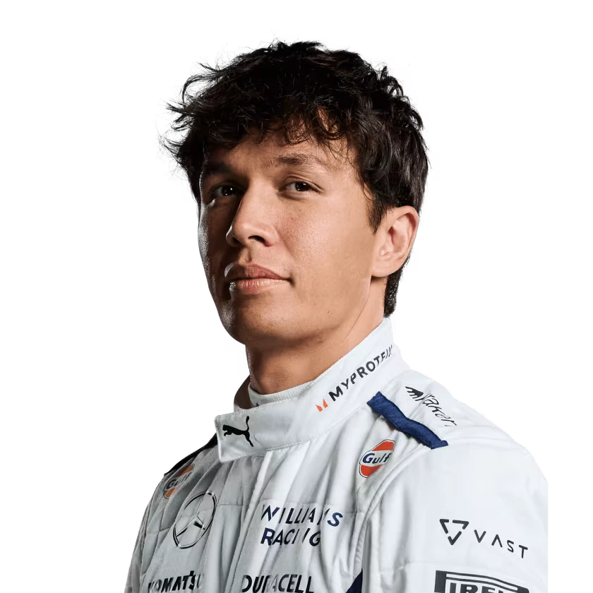 Alexander Albon - Willams Team F1 Driver